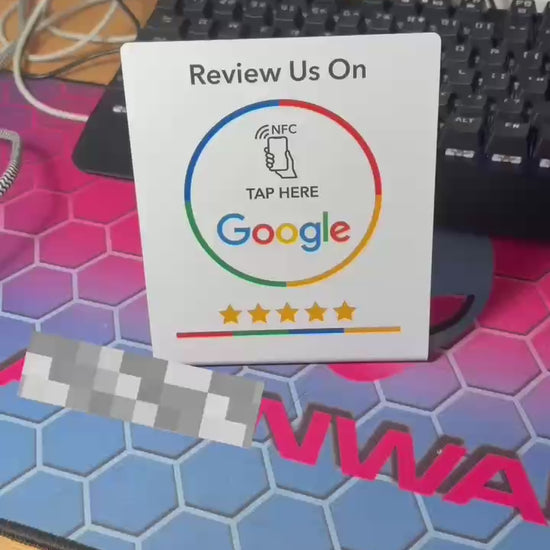 NFC Google Review Stands Intro
